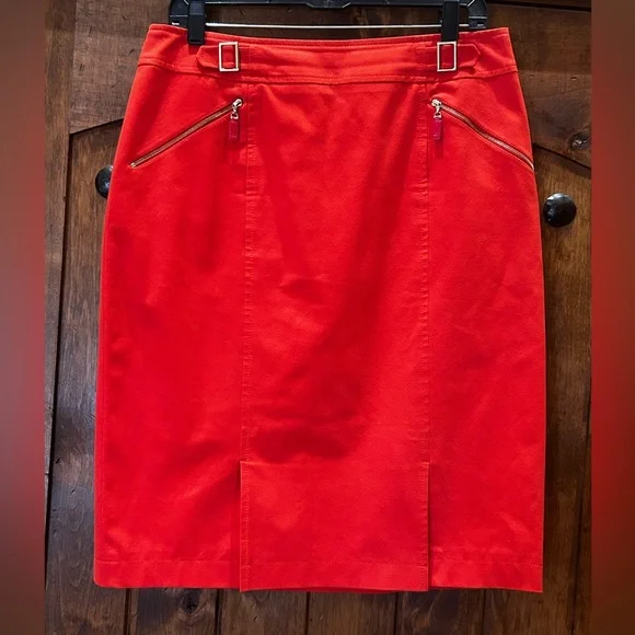 Escada Coral Pencil Skirt - Picture 1 of 6